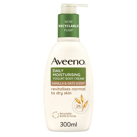 Aveeno Crema Corpo allo Yogurt Vaniglia e Avena 300ml