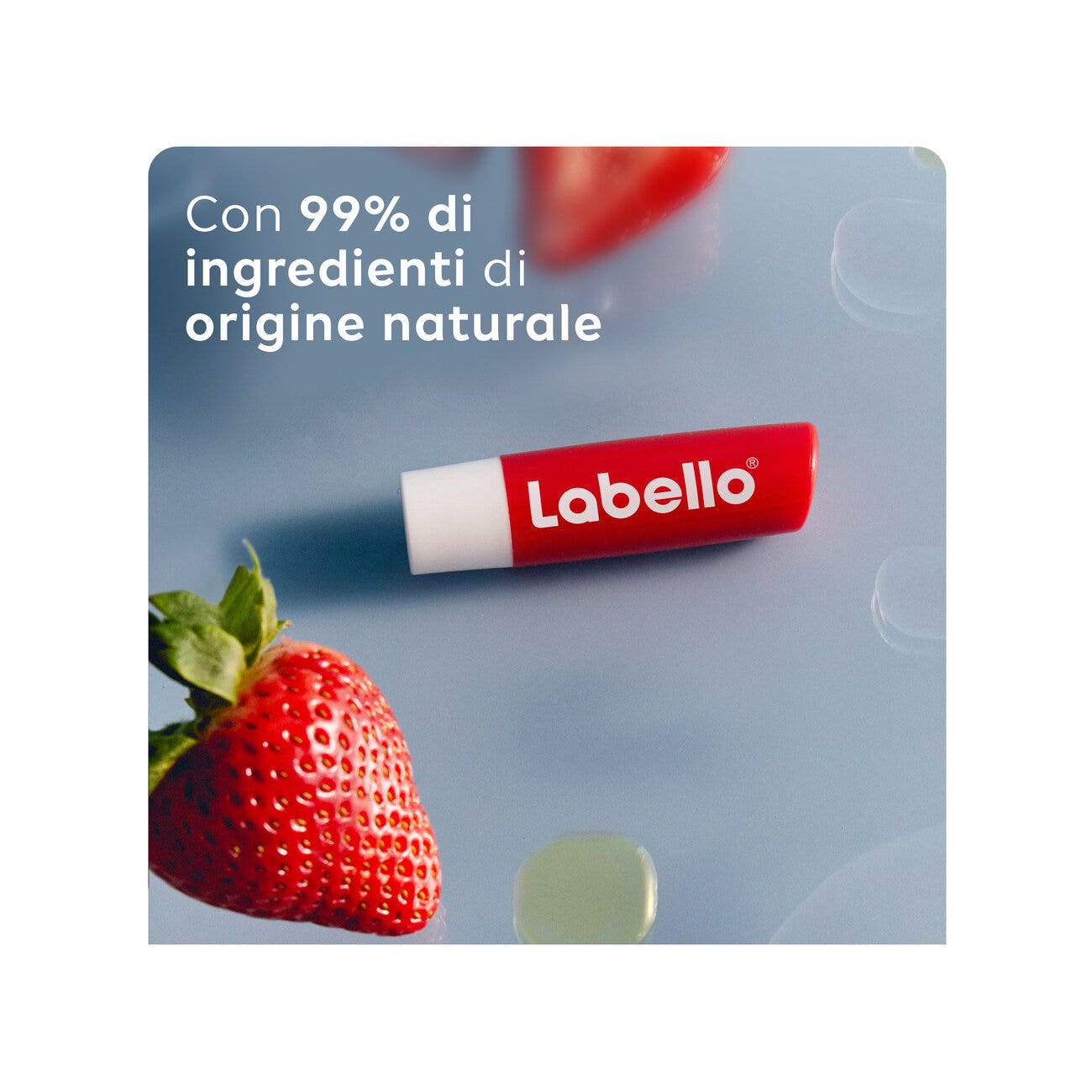 Labello Strawberry Shine Burrocacao Labbra Colorato E Idratante All'aroma Di Fragola 4,8g