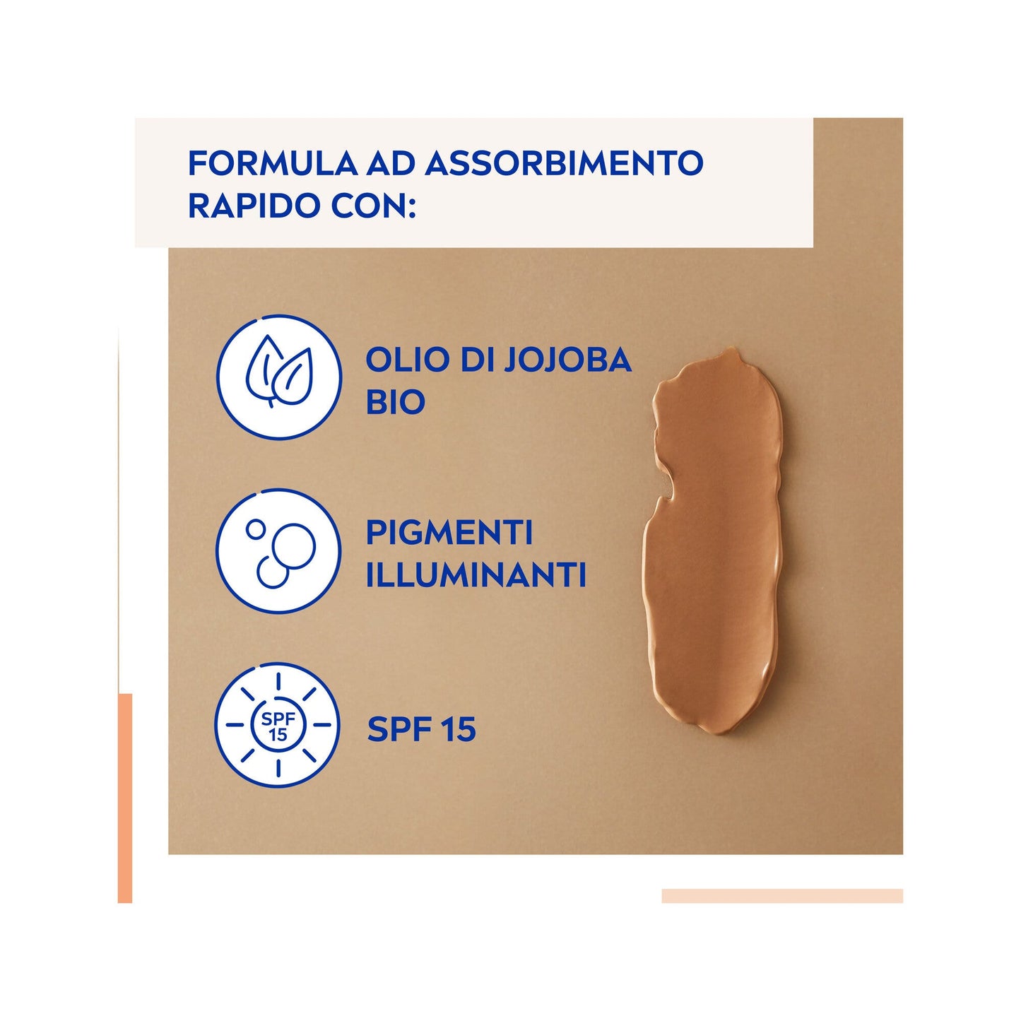 Nivea 5 in 1 Bb Cream Super Idratante 24h No Stop Dorata Crema Viso Colorata Con Spf15 50ml