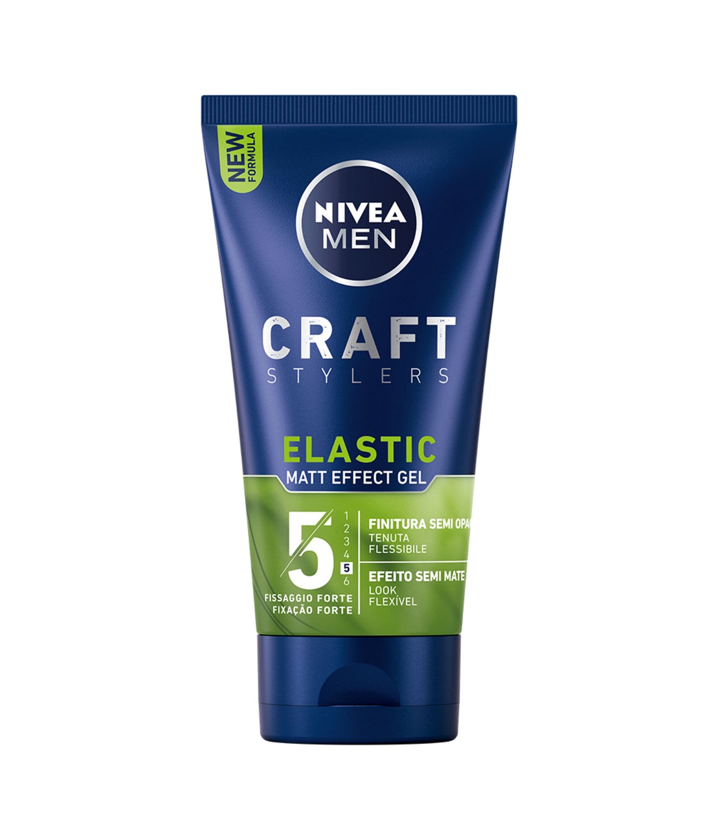 Nivea Men Styling Gel Elastic Gel per la Cura Capelli a Lunga Tenuta con Resistenza Elastica 150ml