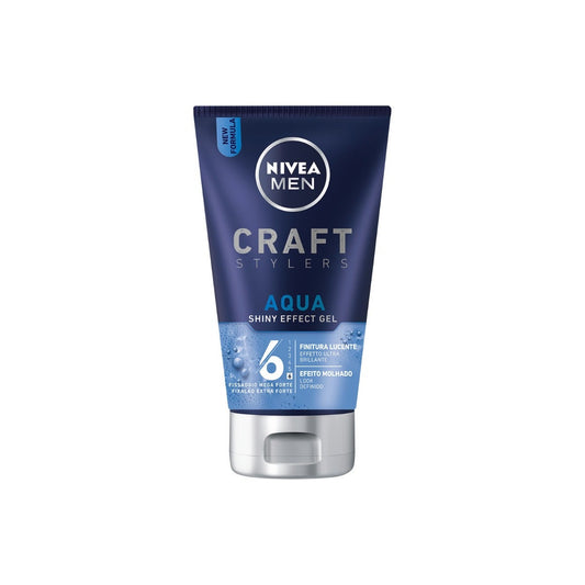 Nivea Craft Stylers Aqua Shiny Effect Gel Per La Cura Capelli Con Effetto Bagnato 150ml