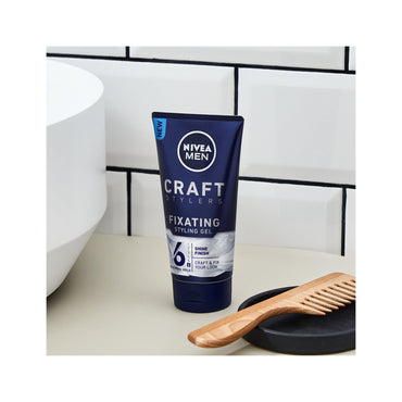 Nivea Craft Stylers Aqua Shiny Effect Gel Per La Cura Capelli Con Effetto Bagnato 150ml