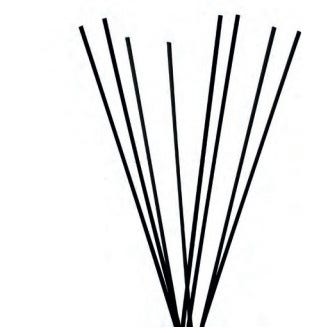 Bastoncini In Fibra Neri Da 28cm Per Diffusore Da 200ml