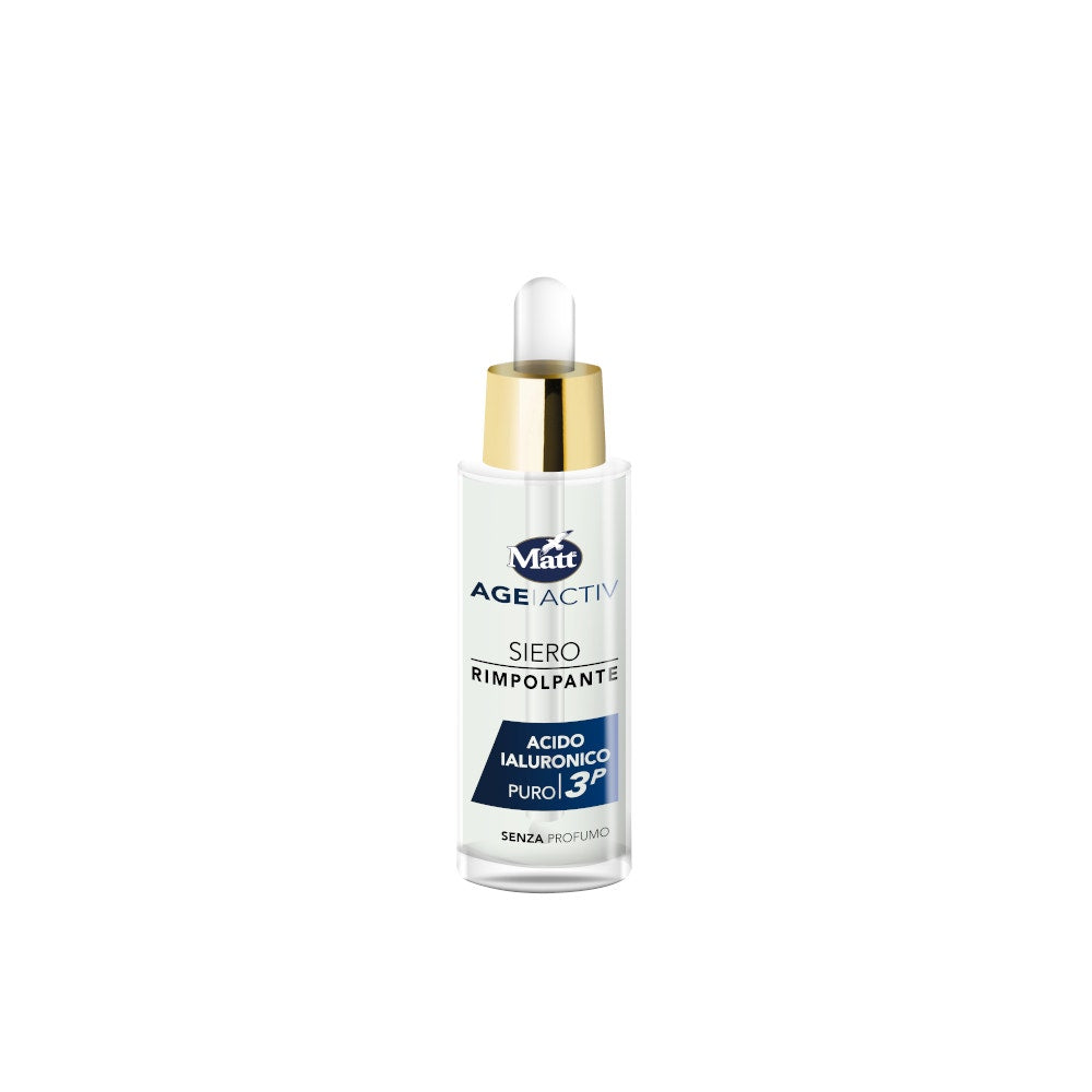 Matt Age Activ Siero Rimpolpante Acido Ialuronico Puro 30ml