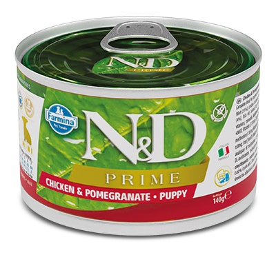 Farmina N&D Prime Puppy Mini Con Pollo E Melograno Per Cani Cuccioli 140g
