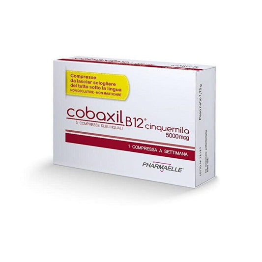 Cobaxil B12 5000mcg 5cpr Sunbl