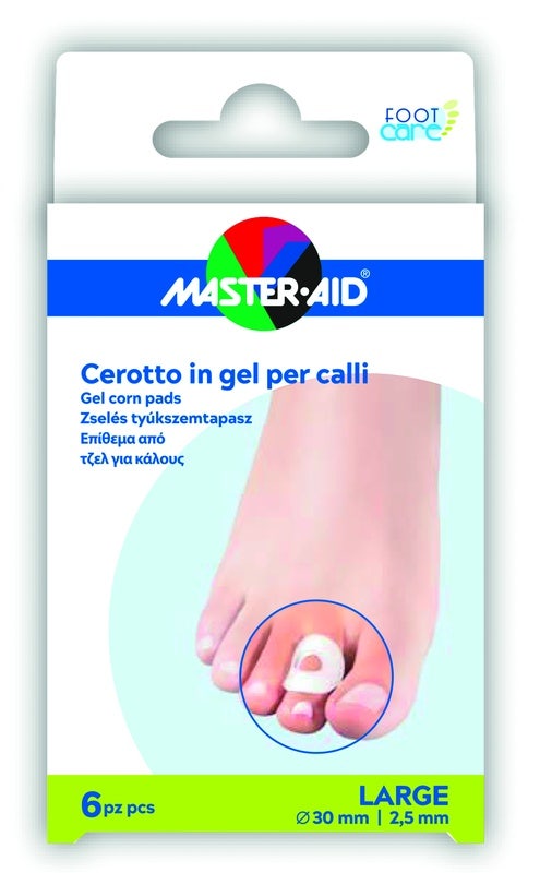 Master-Aid Foot Care Cerotto Gel Calli L 6 Pezzi