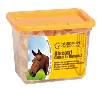 Equisnack Biscotti Per Cavalli Vaniglia E Cereali 700g