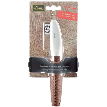 Hunter Pettine Toelettatura Con Denti Rotanti Grooming Comb/Redating Teeth 1 Spazzola Taglia M