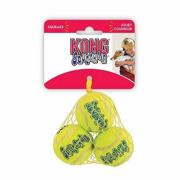 Kong Squekair Tennis Balls Taglia S Gioco Per Cani 3 Palline