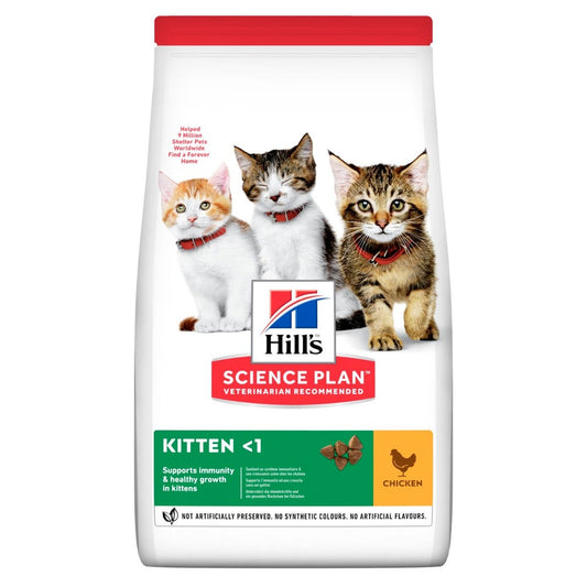 Hill's Science Plan Kitten Croccantini Con Pollo Gatti Cuccioli Sacco 300g