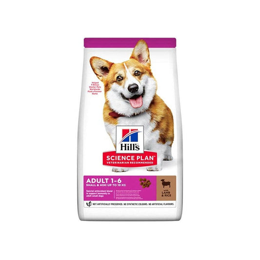 Hill's Science Plan Small & Mini Adult Con Agnello E Riso Cibo Secco Per Cani 300g