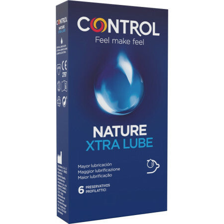 Control Profilattico New Nature 2,0 Xtra Lube 6pz
