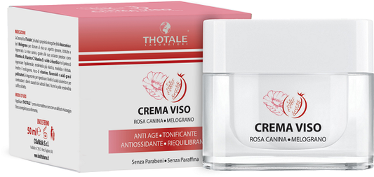 Thotale Crema Viso Rosa Canina e Melograno 50 ml