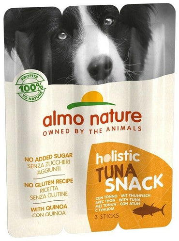Almo Nature Holistic Snack Al Tonno Per Cani Adulti 3 Sticks Da 10g