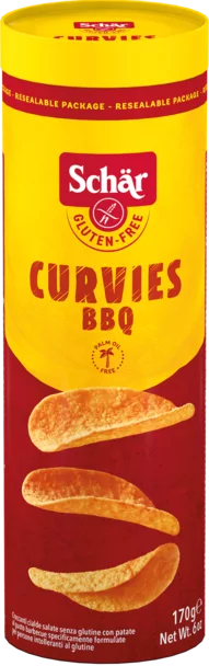Schar Curvies Bbq 170g