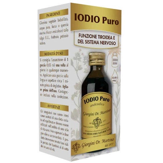 Dr Giorgini Iodio Puro Analcolico 100ml