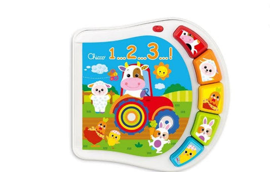 Chicco Gioco Libro Fattoria dei Numeri