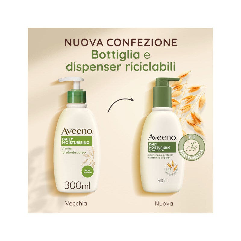 Aveeno Daily Moisturising Crema Idratante Corpo 300ml