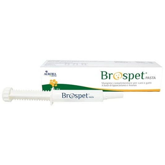 Brospet Pasta Mangime Complementare Drenaggio Liquidi Interstiziali Cani/Gatti 20g