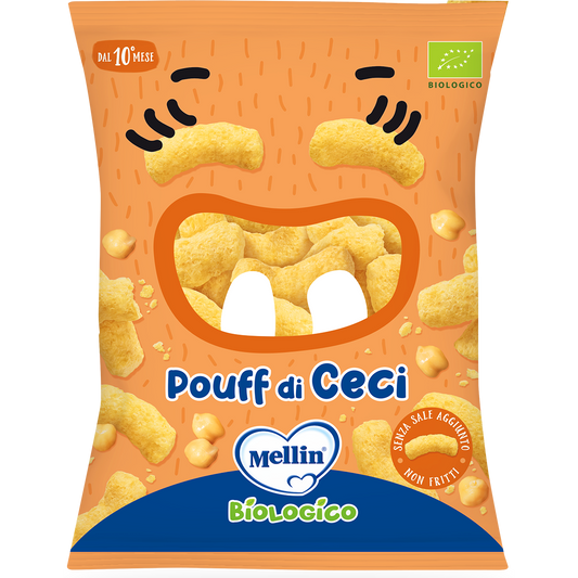 Mellin Snack Pouff Di Ceci 20g