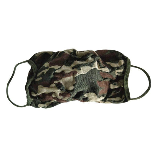 Mascherina Protettiva Lavabile Adulti Camouflage 3 Pezzi