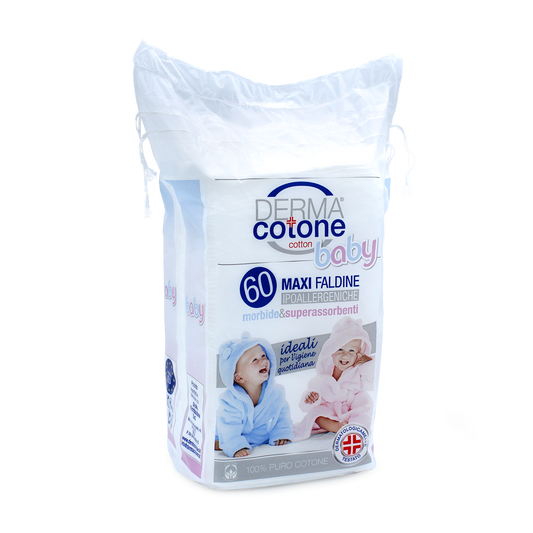 Dermacotone Baby Faldine Maxi 60 Pezzi