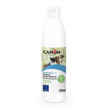 Camon Protection Ricarica Spray Ambiente Citronella Neem Cane/Gatto 250ml