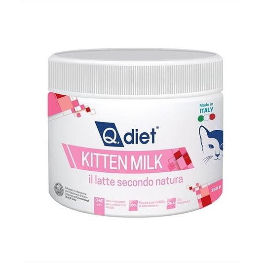 Q.Vet Q Diet Kitten Milk Latte In Polvere Per Gattini 150g