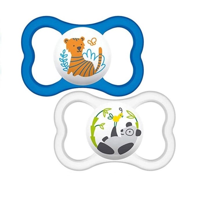 Mam Air Succhietti Silicone Maschio 2 Pezzi 6Mesi +