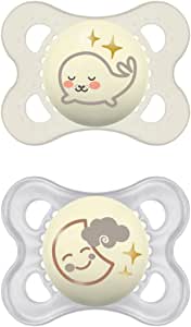 Mam Night Succhietto 2-6 Mesi Silicone Doppio Neutro