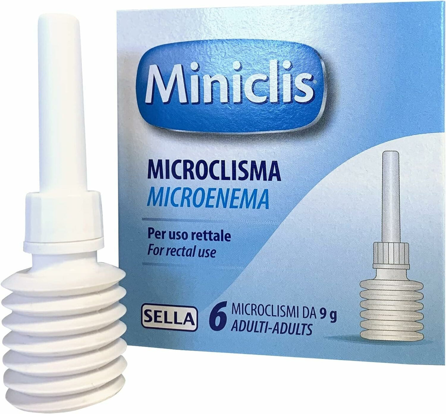 Miniclis Adulti 6 Microclismi da 9g