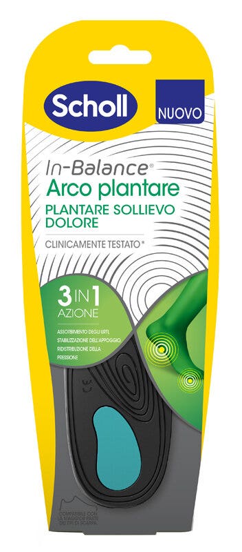 Scholl Plantare In-Balance per Arco Plantare M 2 pezzi
