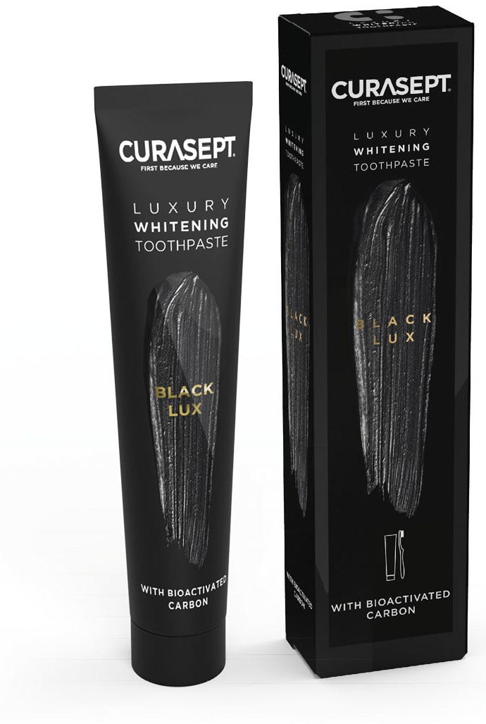 Curasept Black Luxury Whitening Dentifricio 75ml