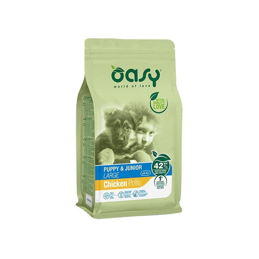 Oasy One Animal Protein Puppy & Junior Large Con Pollo Per Cani Cuccioli 3kg