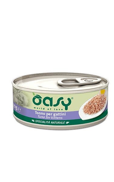 Oasy Specialità Naturale Tonno Per Gattini 150g
