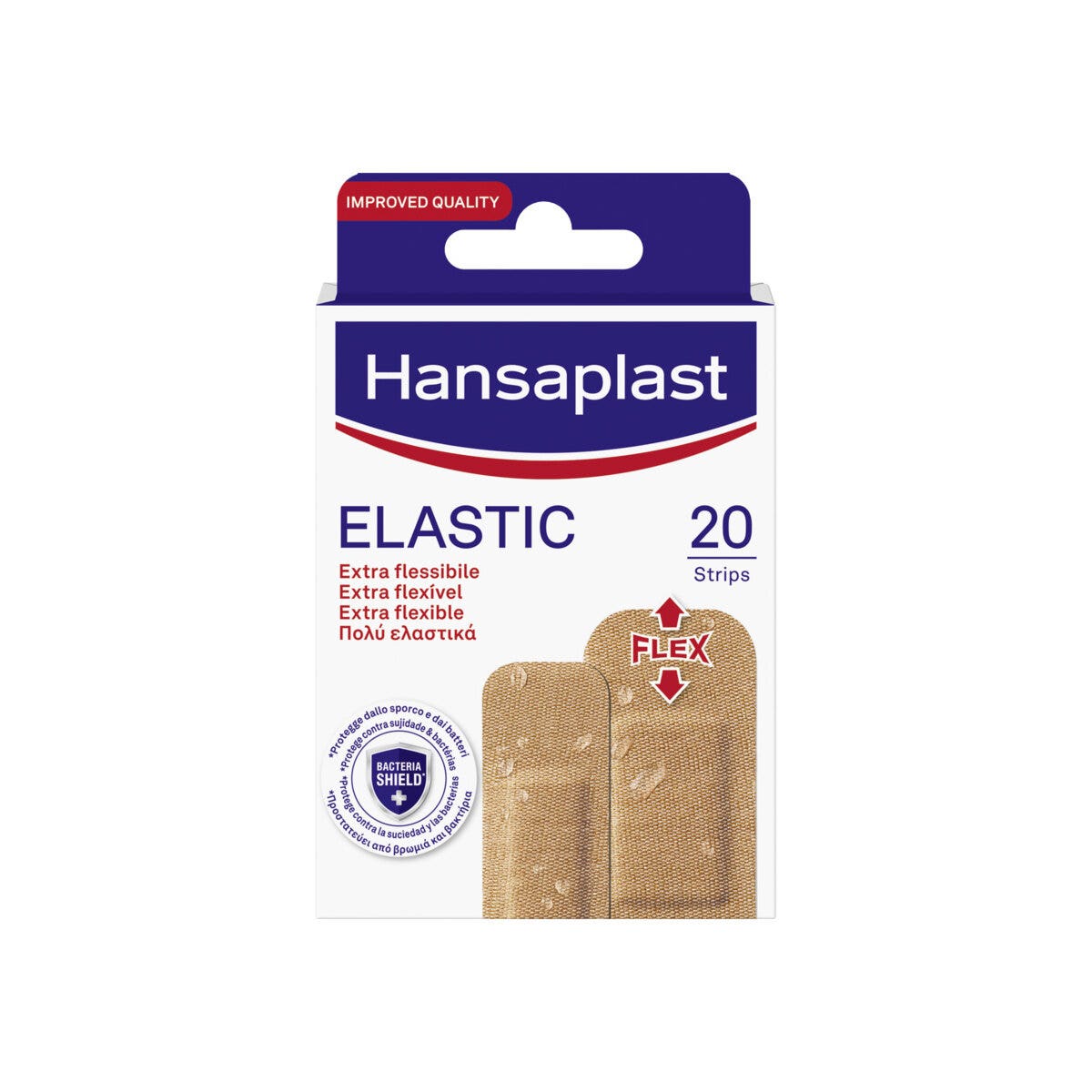 Hansaplast Cerotti Elastic Elastici E Flessibili Per Articolazioni 2 Formati 20 Pezzi