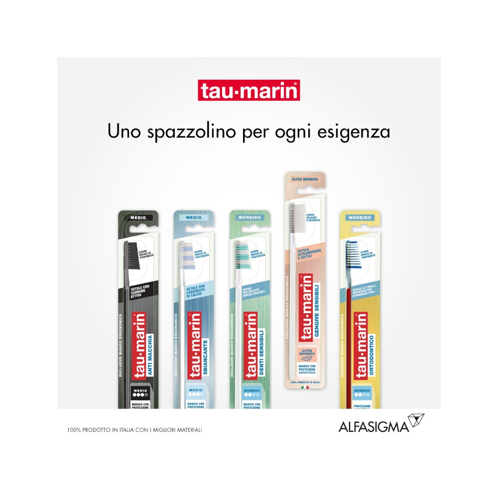 Taumarin Spazzolino Sensitive Denti Antibatterico 1 Pezzo