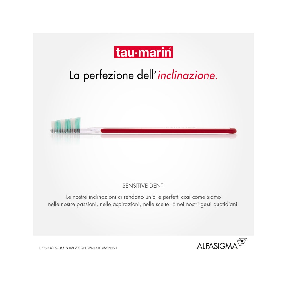 Taumarin Spazzolino Sensitive Gengive Antibatterico 1 Pezzo