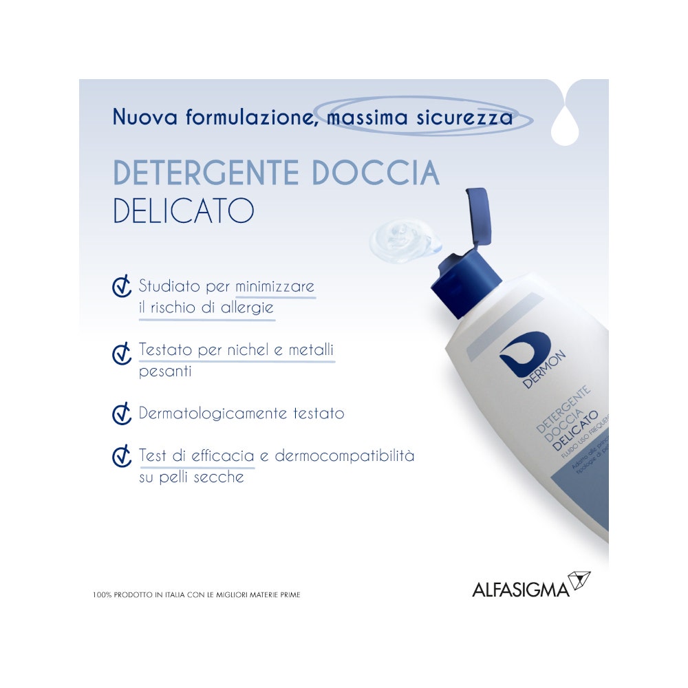 Dermon Detergente Doccia Delicato Uso Frequente 100ml