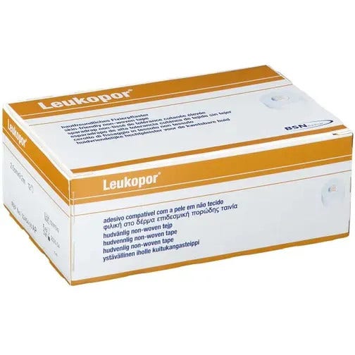 Leukopor Cerotto Rocchetto 9,2mx5cm 6 Pezzi