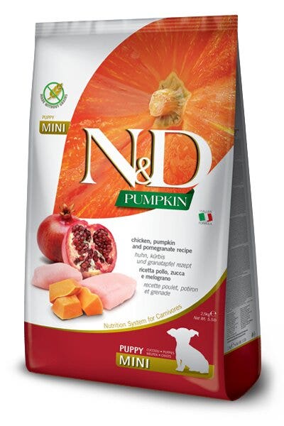 Farmina N&D Pumpkin Pollo E Zucca Cani Cuccioli Taglia Mini Sacco 2,5kg
