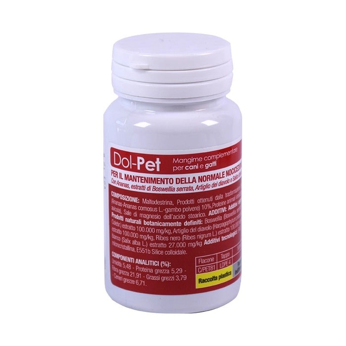 Dol-Pet Mangime Complementare Per Cani E Gatti 30 Compresse