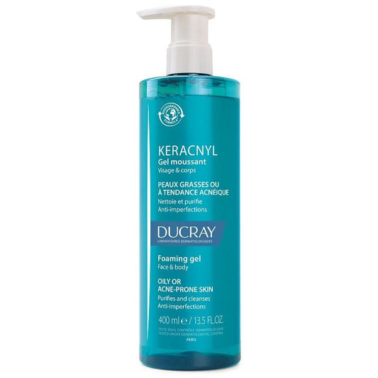 Ducray Keracnyl Gel Detergente Pelle Grassa 400ml