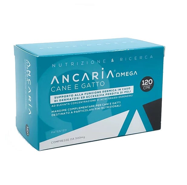 Ancaria Omega Per Cani E Gatti 120 Compresse