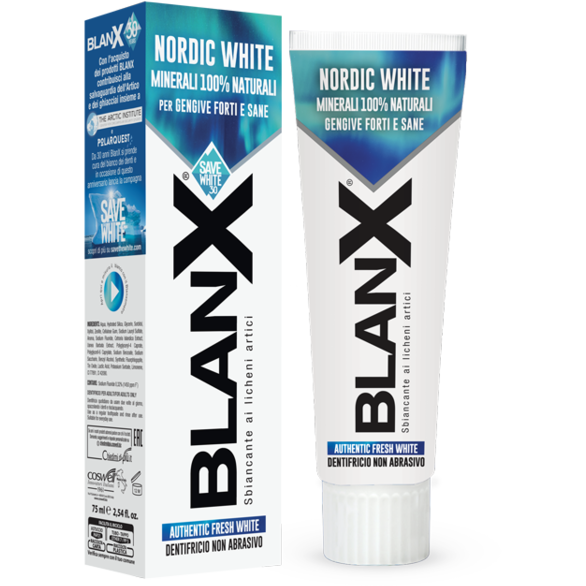 Blanx Nordic White Dentifricio 75ml