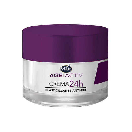 Matt Age Active Crema Viso 24H Elasticizzante Antietà Con Bava Di Lumaca Pura 50ml