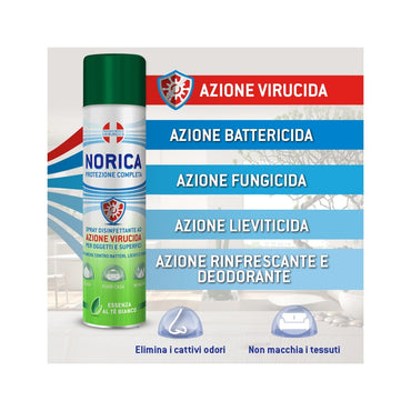 Norica Protezione Competa Spray Disinfettante Superfici 75ml