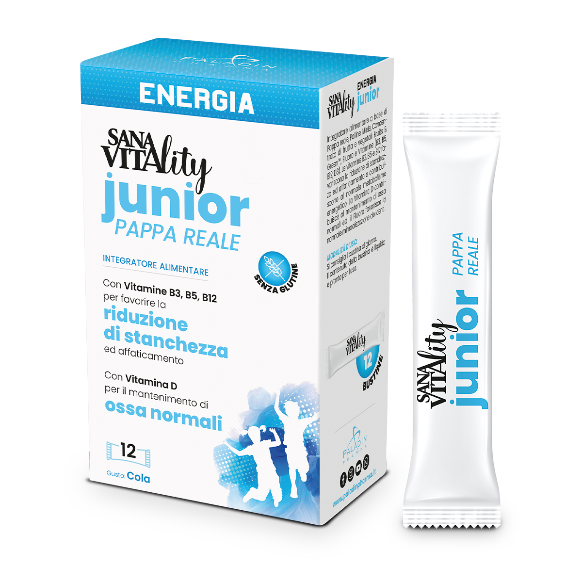 Sanavitality Junior Pappa Reale 12 Stick Pack