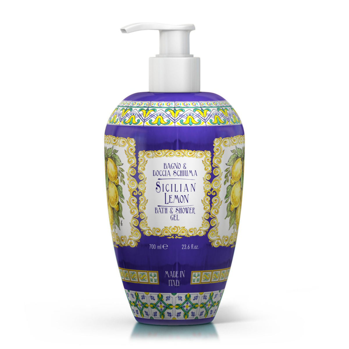 Le Maioliche Sicilian Lemon Bagno E Doccia Schiuma 700ml